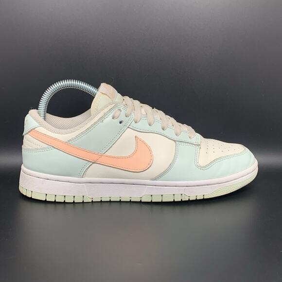 Nike Dunk Low Barely\u200e Green Skate Shoes DD1503-104 Women's Sz 7.5 - panoramagroup.in